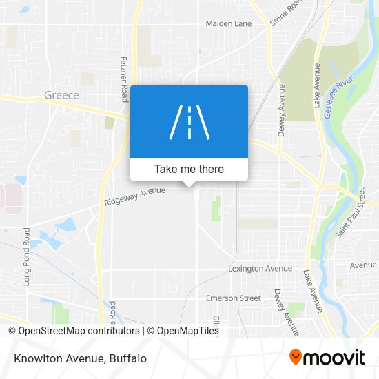 Mapa de Knowlton Avenue