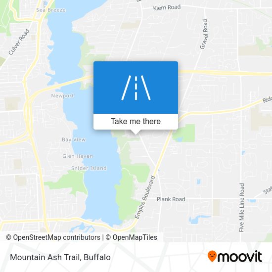 Mountain Ash Trail map