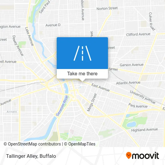 Tallinger Alley map