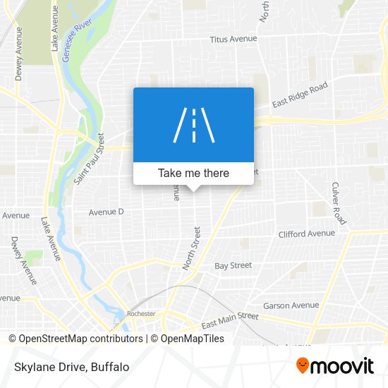 Mapa de Skylane Drive