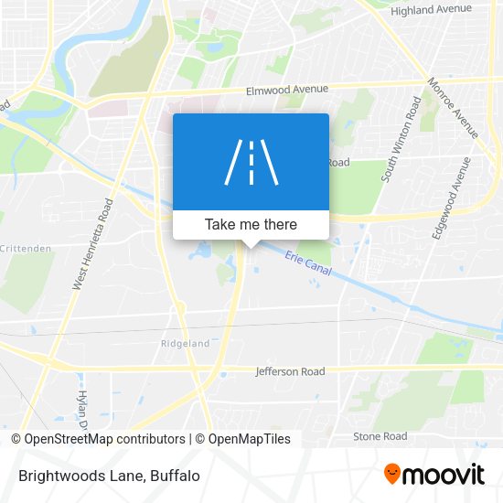 Mapa de Brightwoods Lane