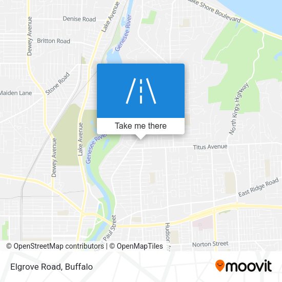 Mapa de Elgrove Road
