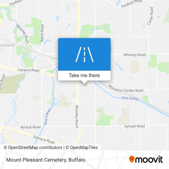 Mount Pleasant Cemetery map