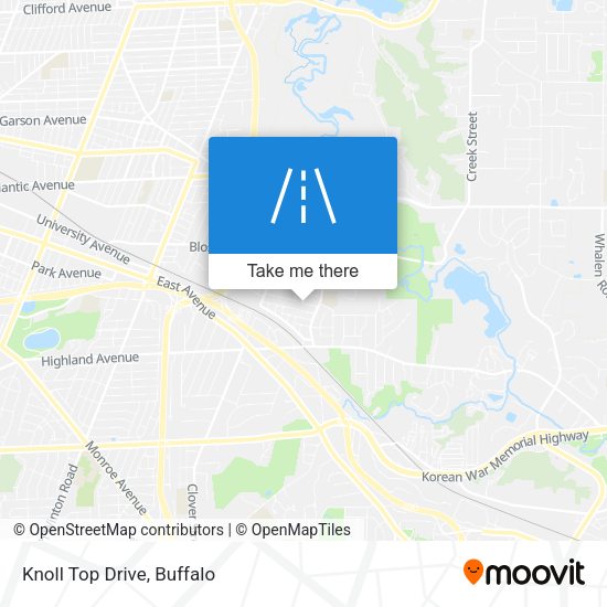 Mapa de Knoll Top Drive