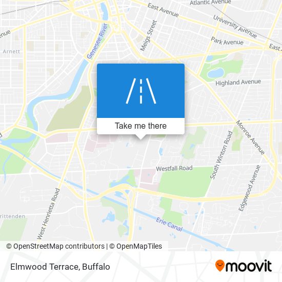 Elmwood Terrace map