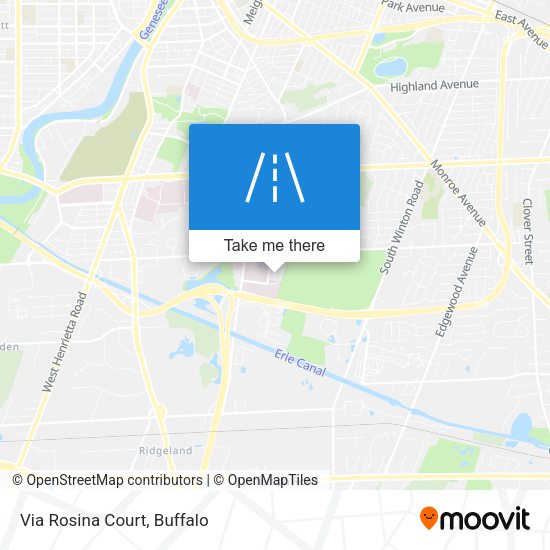 Mapa de Via Rosina Court
