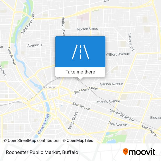 Mapa de Rochester Public Market