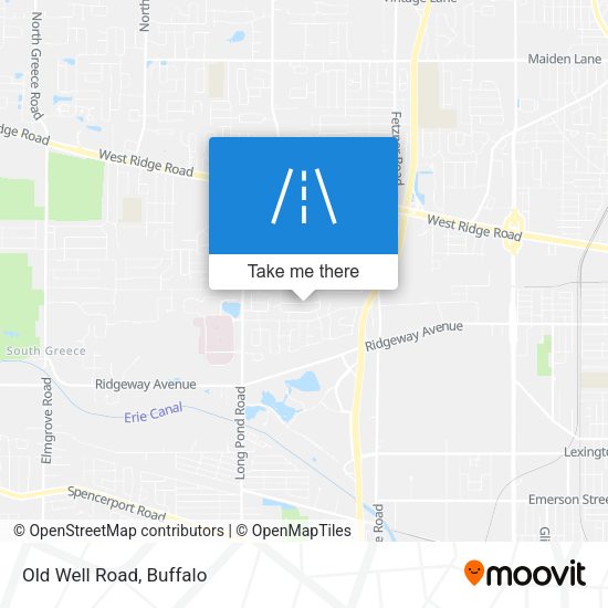 Mapa de Old Well Road