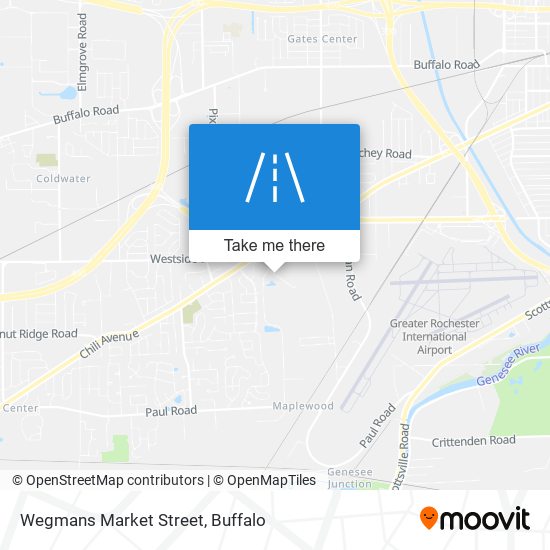 Mapa de Wegmans Market Street