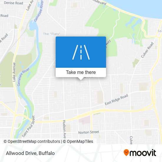 Mapa de Allwood Drive
