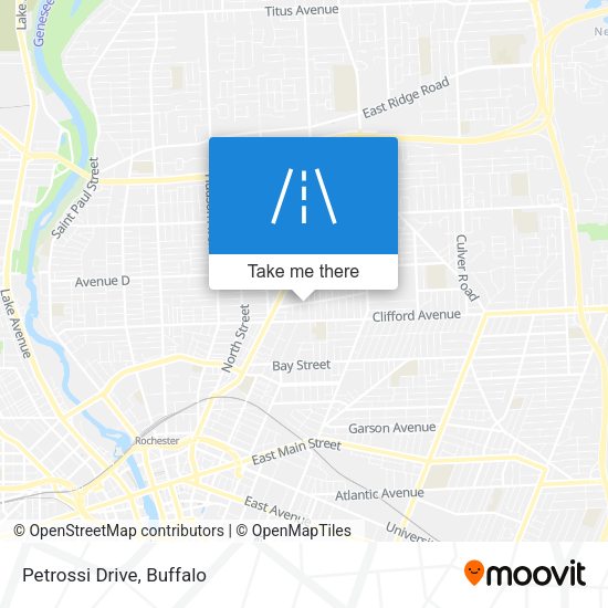 Mapa de Petrossi Drive