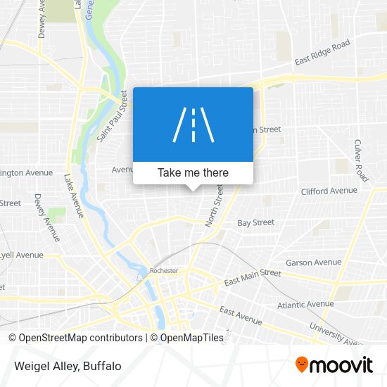 Mapa de Weigel Alley