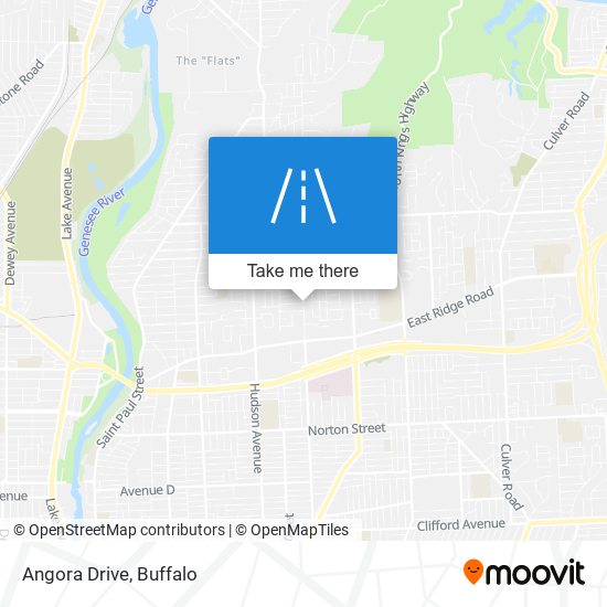 Angora Drive map