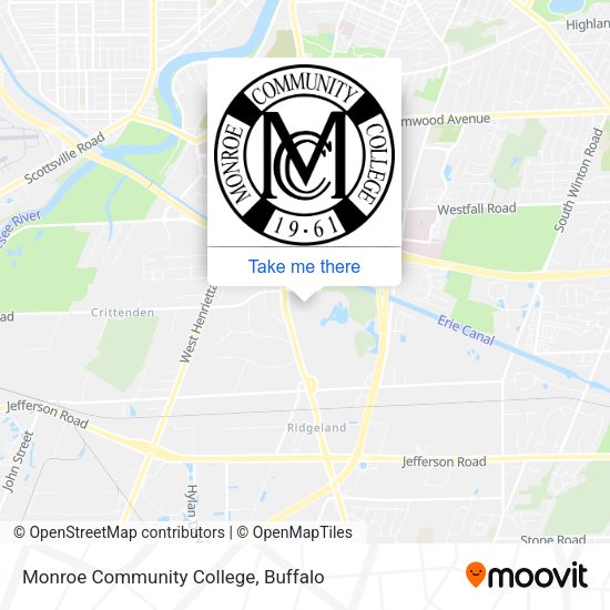 Monroe Community College map