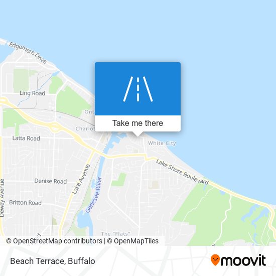 Beach Terrace map
