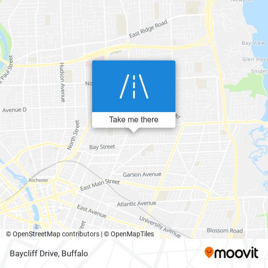 Baycliff Drive map