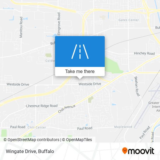 Wingate Drive map