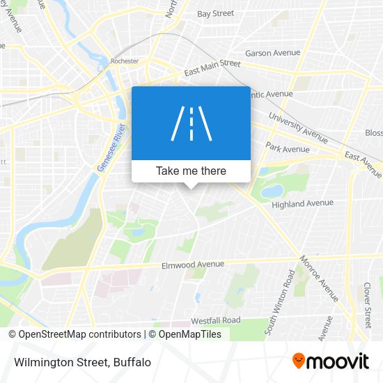 Mapa de Wilmington Street