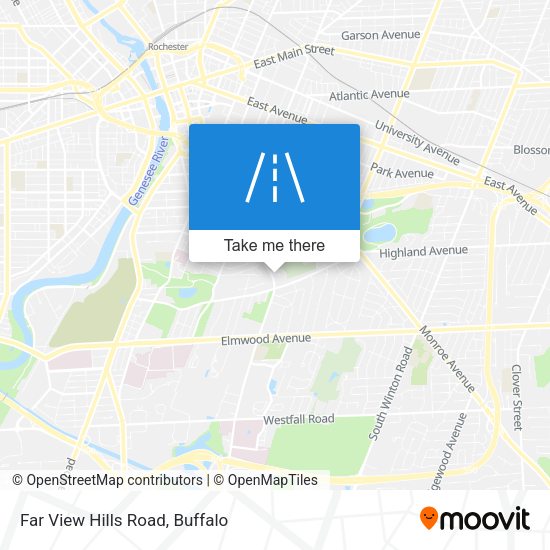 Mapa de Far View Hills Road