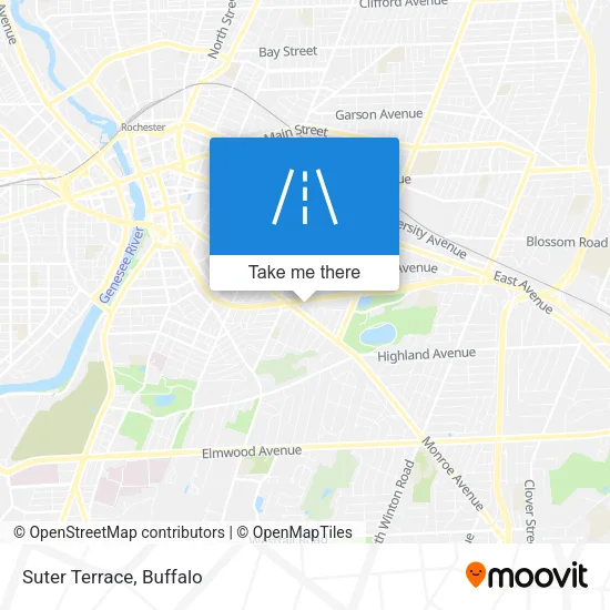 Suter Terrace map