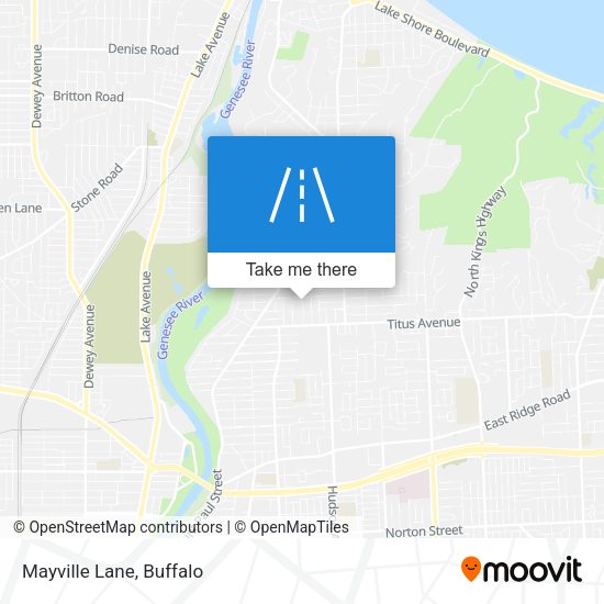 Mapa de Mayville Lane