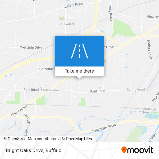 Mapa de Bright Oaks Drive