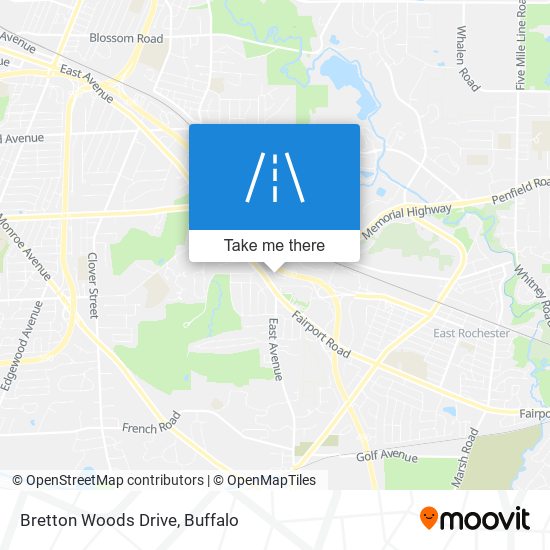 Mapa de Bretton Woods Drive