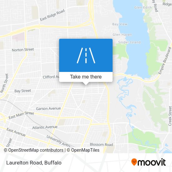 Mapa de Laurelton Road