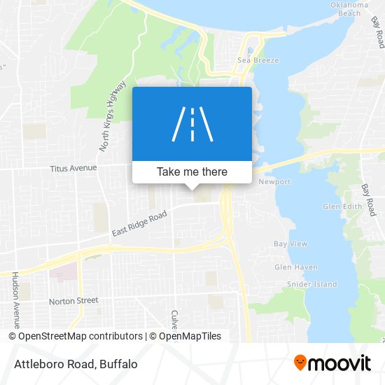 Mapa de Attleboro Road