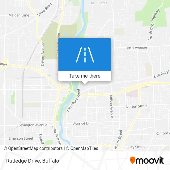 Rutledge Drive map