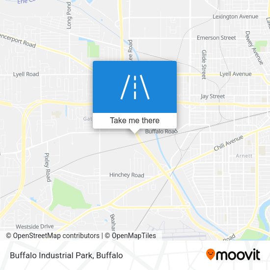 Mapa de Buffalo Industrial Park