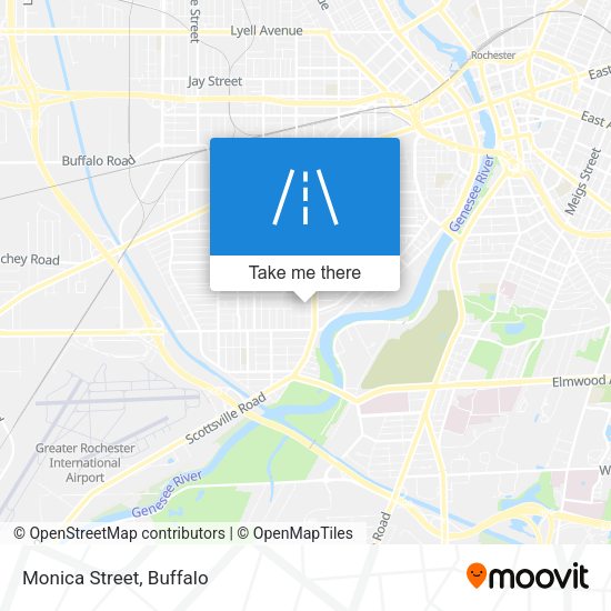 Mapa de Monica Street