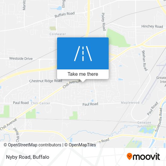 Mapa de Nyby Road