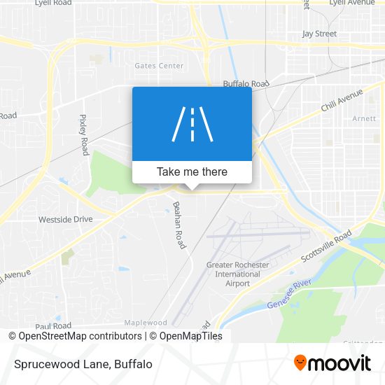 Mapa de Sprucewood Lane