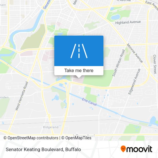 Mapa de Senator Keating Boulevard