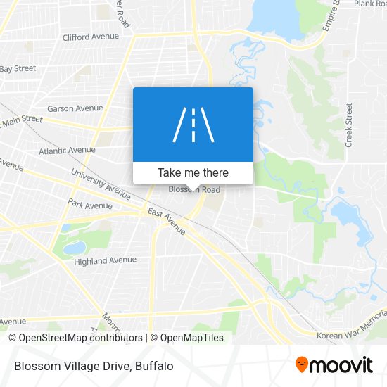 Blossom Village Drive map
