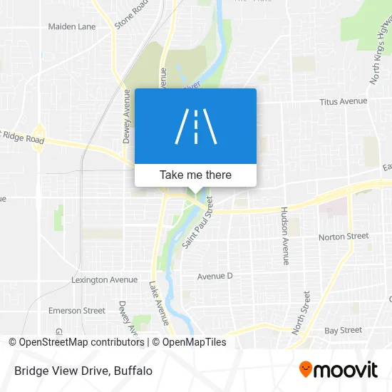 Bridge View Drive map