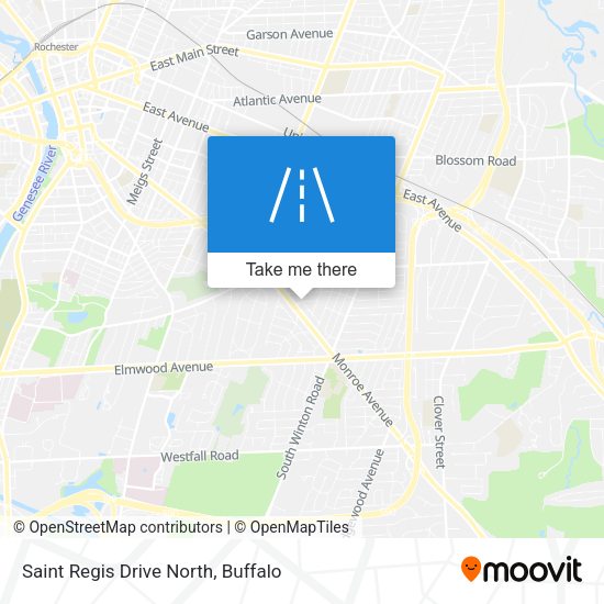 Saint Regis Drive North map