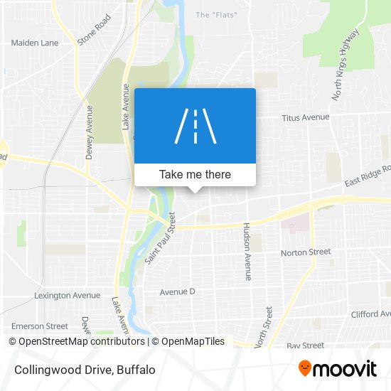 Collingwood Drive map