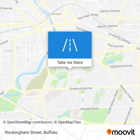 Rockingham Street map