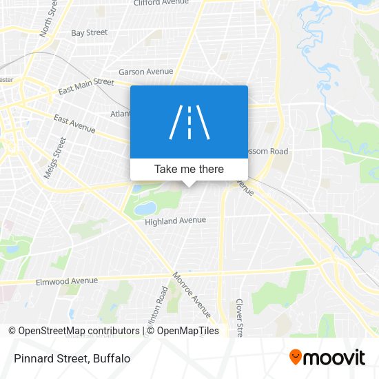 Mapa de Pinnard Street
