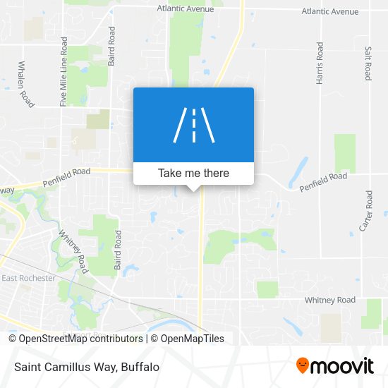 Mapa de Saint Camillus Way