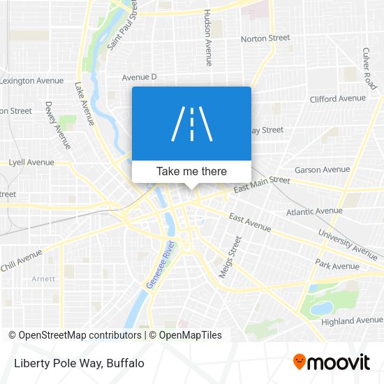 Mapa de Liberty Pole Way