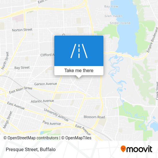 Mapa de Presque Street