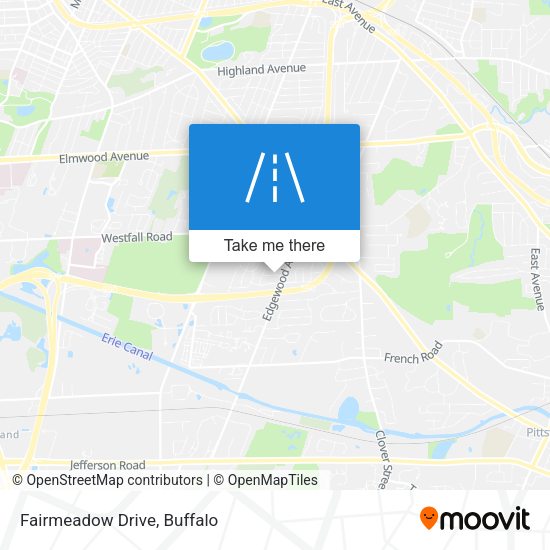 Fairmeadow Drive map