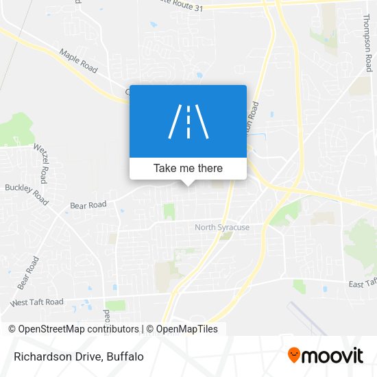 Mapa de Richardson Drive