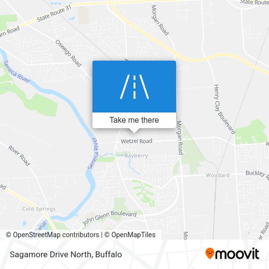 Mapa de Sagamore Drive North