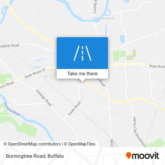 Mapa de Burningtree Road