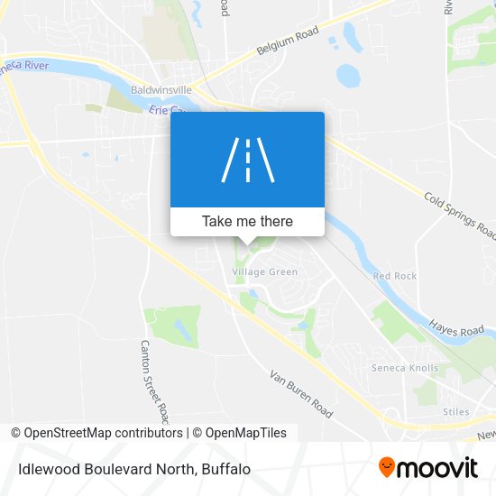 Idlewood Boulevard North map