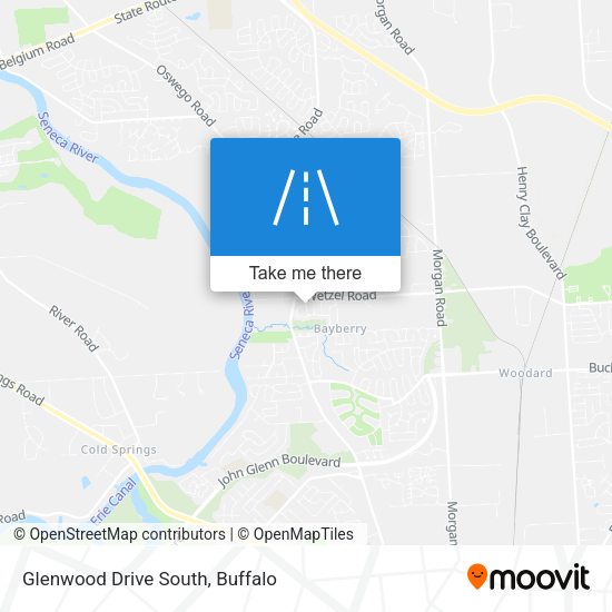 Glenwood Drive South map